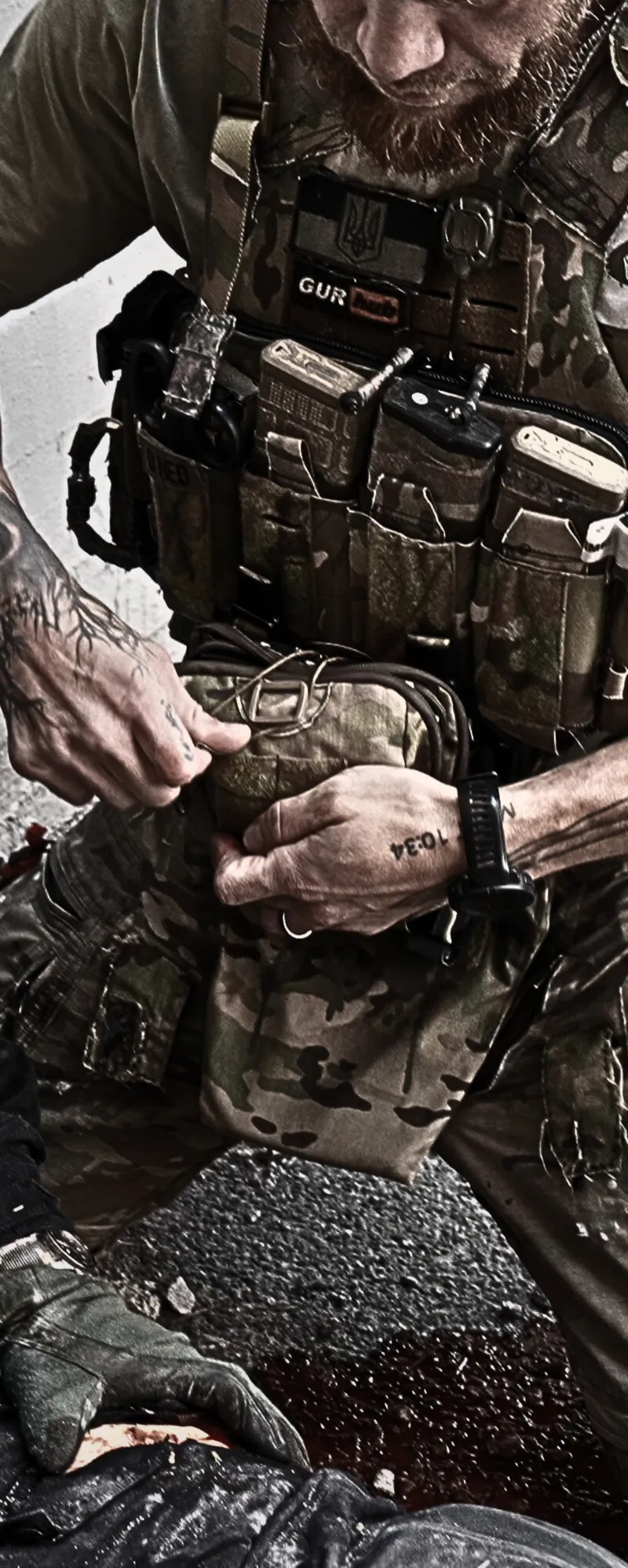 RUJO Plate Carrier Base - modular tactical plate carrier with 8-row MOLLE, made in Finland